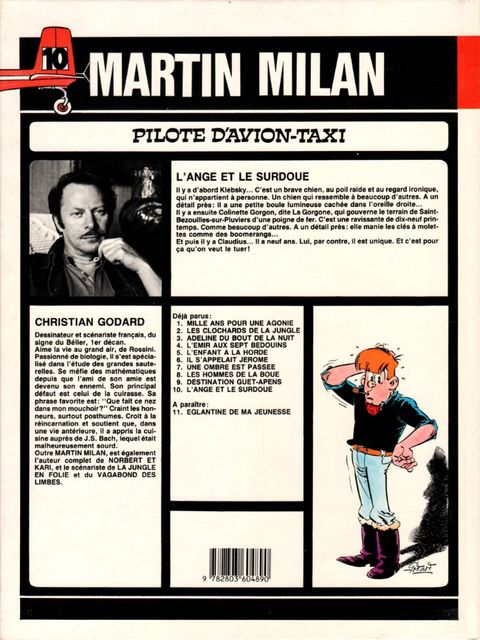 Aperçu de l'album Martin Milan (2ème Série) tome 10 - L'Ange et le Surdoué