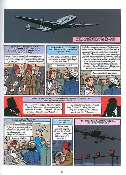 Aperçu de l'album Blake et Mortimer - intégrales - Le Mystère de la Grande Pyramide - Intégrale