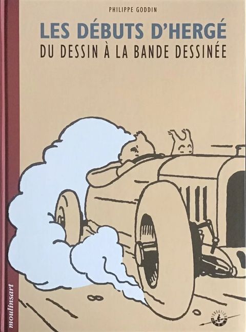 Couverture de l'album Les débuts d'Hergé - Du dessin à la bande dessinée