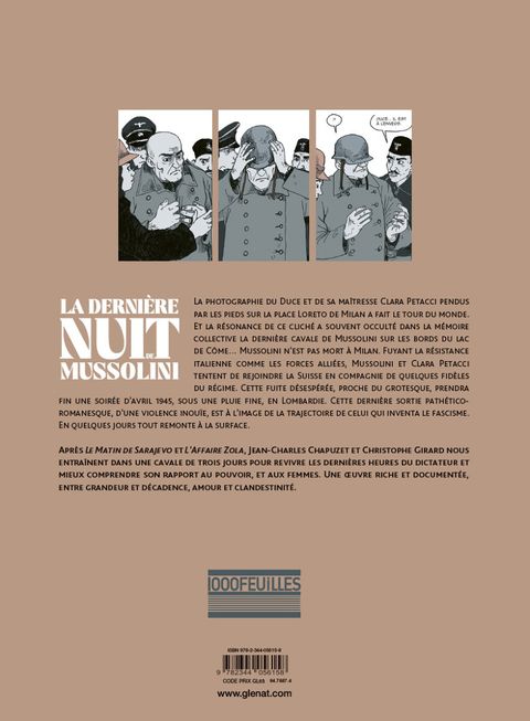 Aperçu de l'album La Dernière Nuit de Mussolini
