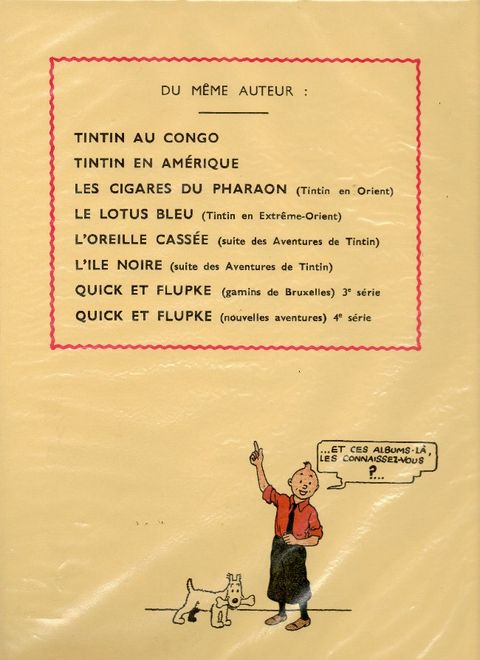 Aperçu de l'album Tintin (Fac-similé N&B) tome 8 - Le Sceptre d'Ottokar