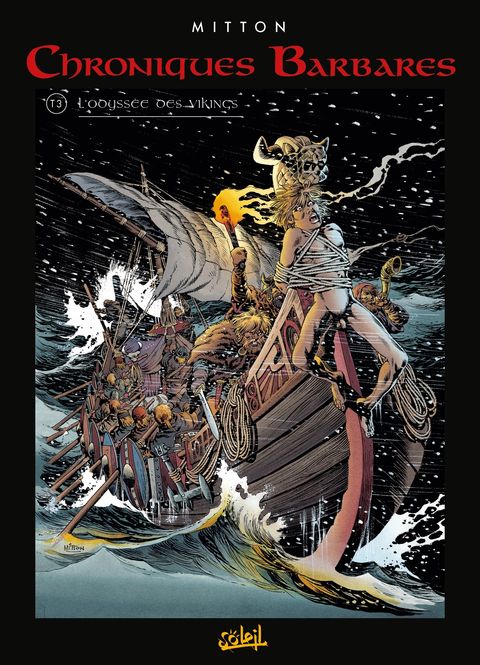 Couverture de l'album L'Odyssée des Vikings