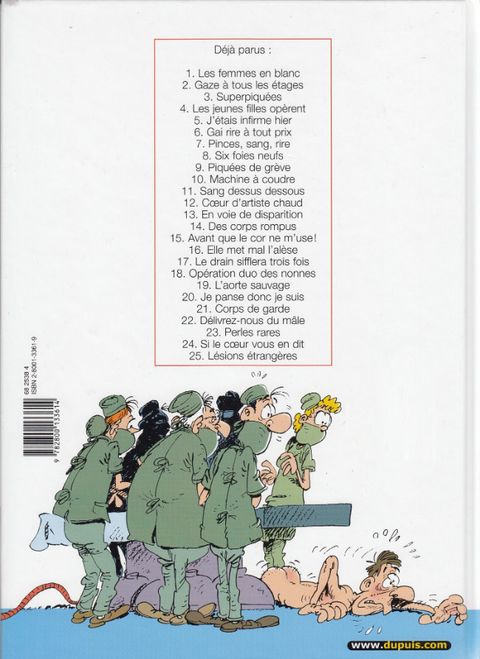 Aperçu de l'album Les femmes en blanc tome 25 - Lésions étrangères