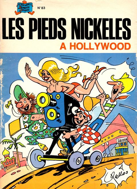Couverture de l'album Les Pieds Nickelés à Hollywood
