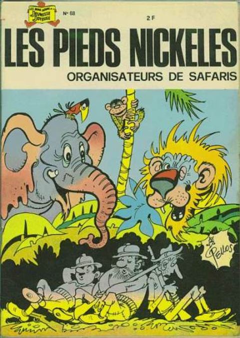 Couverture de l'album Les Pieds Nickelés organisateurs de Safaris