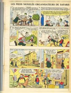 Aperçu 3 de l'album Pieds Nickelés (Jeunesse Joyeuse) tome 68 - Les Pieds Nickelés organisateurs de Safaris