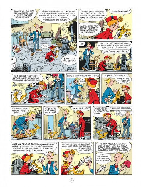 Aperçu de l'album Spirou et Fantasio Classique - Spirou chez les Soviets