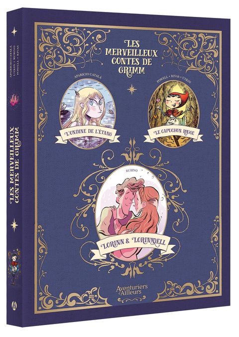 Couverture de la série Les merveilleux contes de Grimm