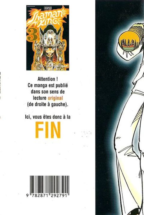 Aperçu de l'album Shaman King tome 3