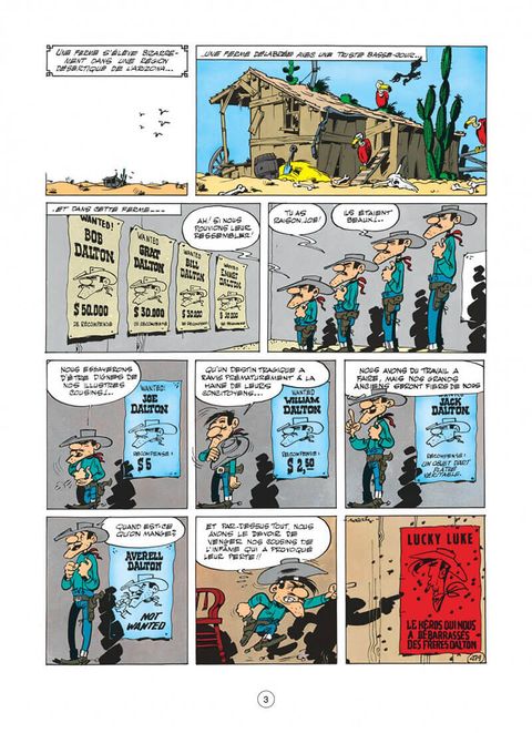 Aperçu de l'album Lucky Luke (Dupuis) tome 12 - Les Cousins Dalton