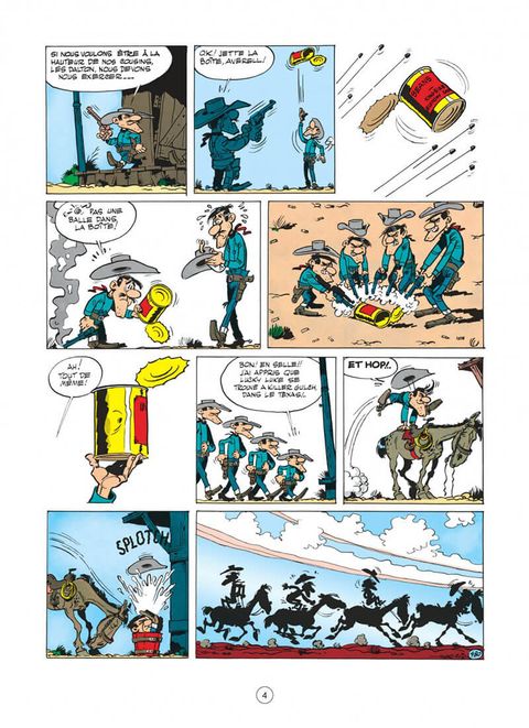 Aperçu de l'album Lucky Luke (Dupuis) tome 12 - Les Cousins Dalton