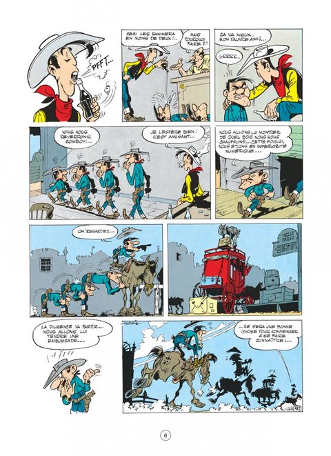 Aperçu de l'album Lucky Luke (Dupuis) tome 12 - Les Cousins Dalton