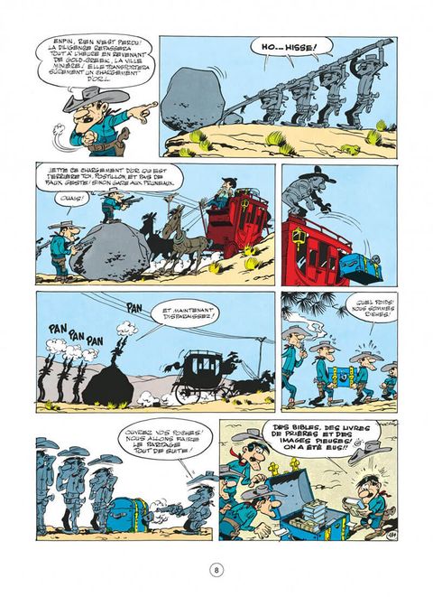 Aperçu de l'album Lucky Luke (Dupuis) tome 12 - Les Cousins Dalton