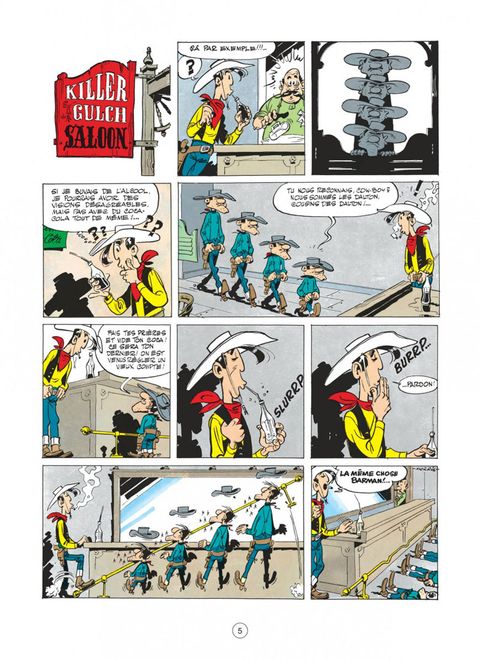 Aperçu de l'album Lucky Luke (Dupuis) tome 12 - Les Cousins Dalton