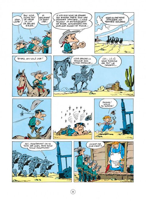Aperçu de l'album Lucky Luke (Dupuis) tome 12 - Les Cousins Dalton