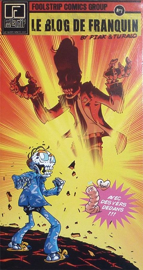 Couverture de l'album Le blog de Franquin