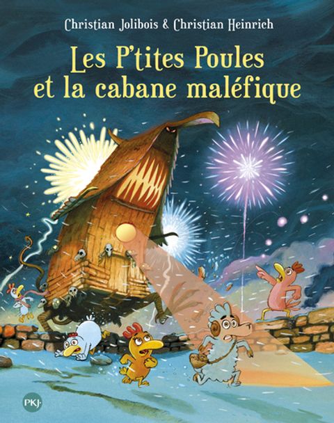 Couverture de l'album Les P'tites Poules et la cabane maléfique