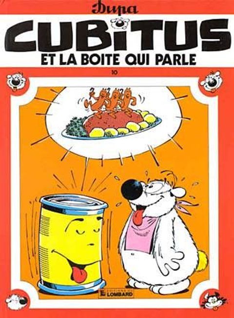 Couverture de l'album Cubitus et la Boîte qui Parle