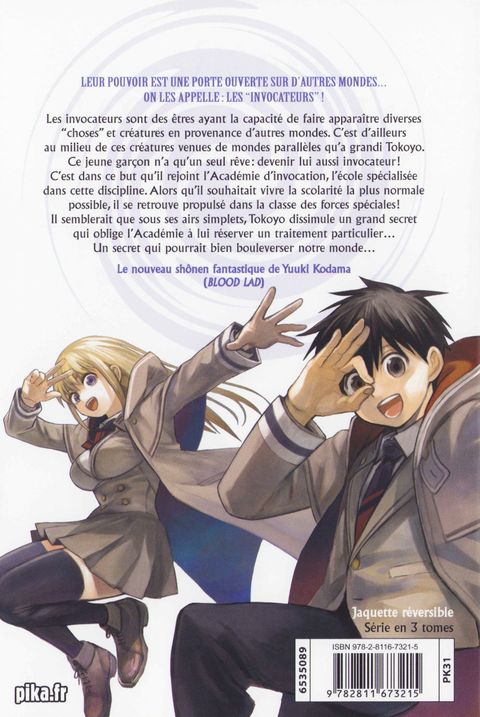 Aperçu de l'album The world of summoning tome 1