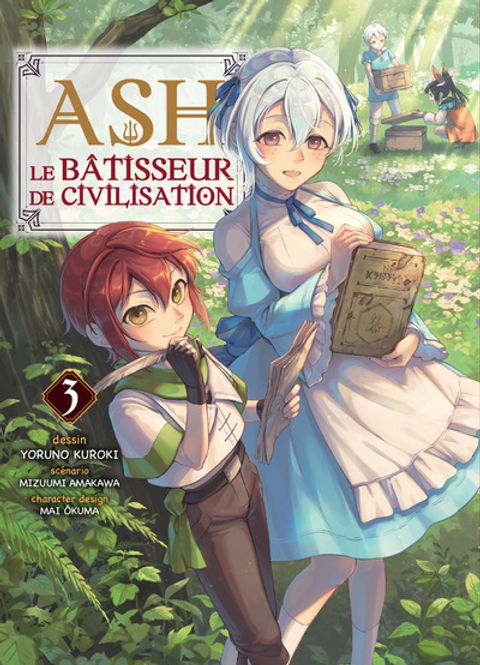 Couverture de l'album Ash, le bâtisseur de civilisation T03