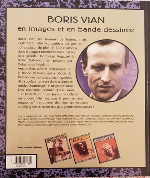 Aperçu de l'album En image et en Bande dessinée tome 3 - Boris Vian en Bd