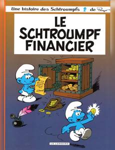 Couverture de l'album Le Schtroumpf financier