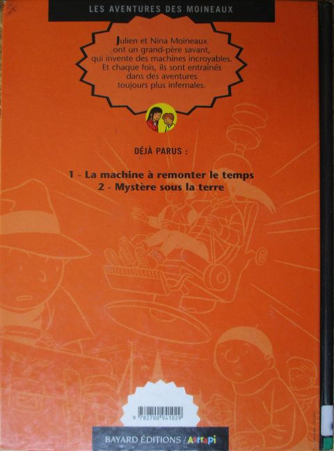 Aperçu de l'album Les aventures des Moineaux tome 1 - La Machine à Remonter le Temps