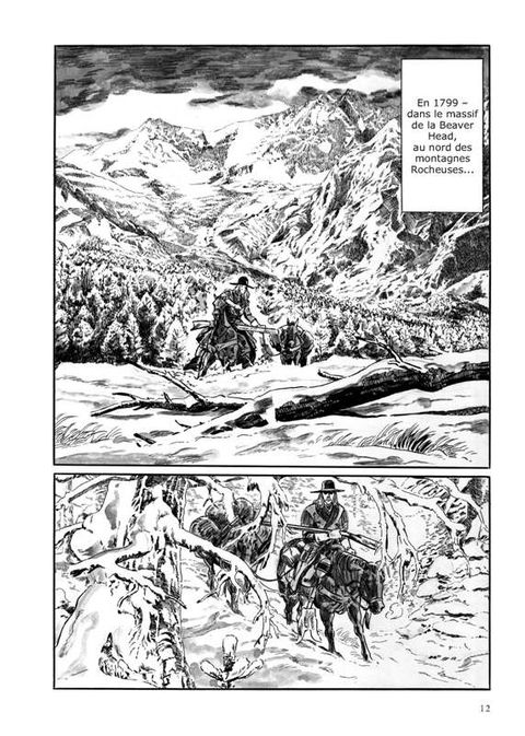 Aperçu de l'album Les Contrées Sauvages tome 1
