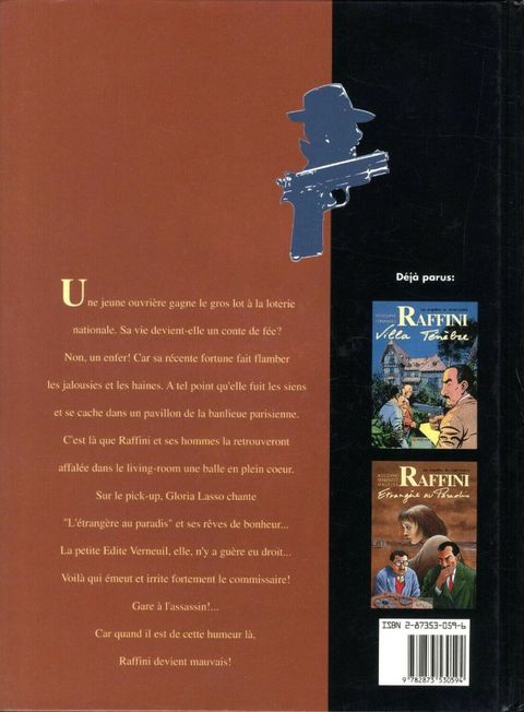 Aperçu de l'album Enquêtes du Commissaire Raffini (Les) tome 5 - Etrangere au Paradis