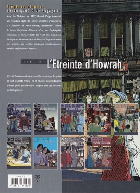 Aperçu de l'album Stéphane Clément tome 5 - L'Etreinte d'Howrah