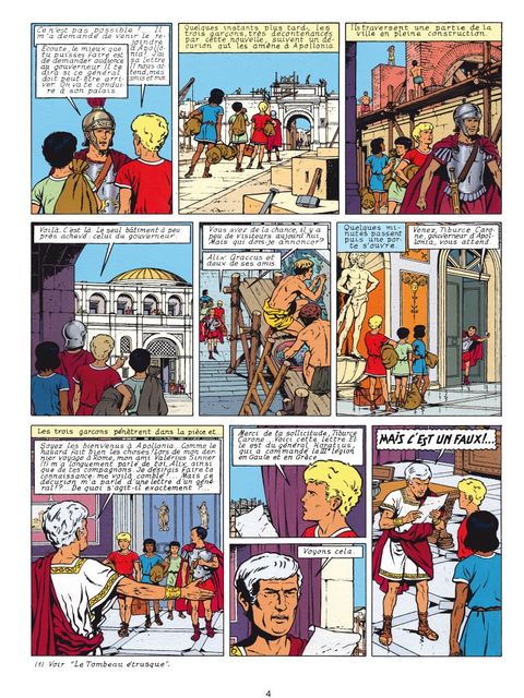 Aperçu de l'album Alix tome 9 - Le Dieu Sauvage