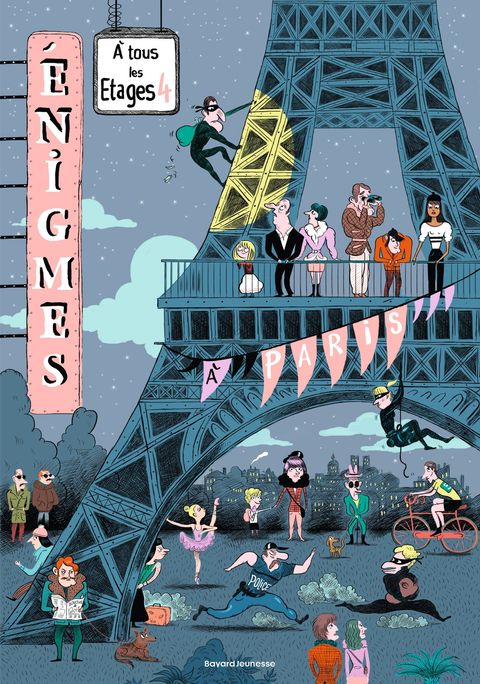 Couverture de l'album Enigmes à tous les étages à Paris