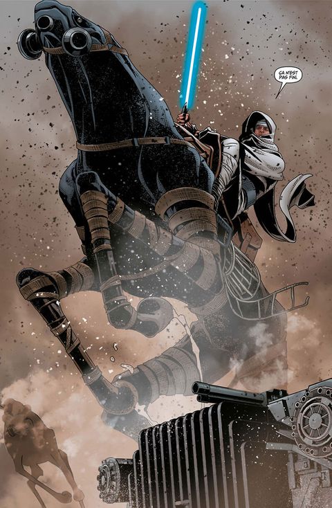 Aperçu de l'album Star Wars (2015) tome 7 - Les Cendres de Jedha