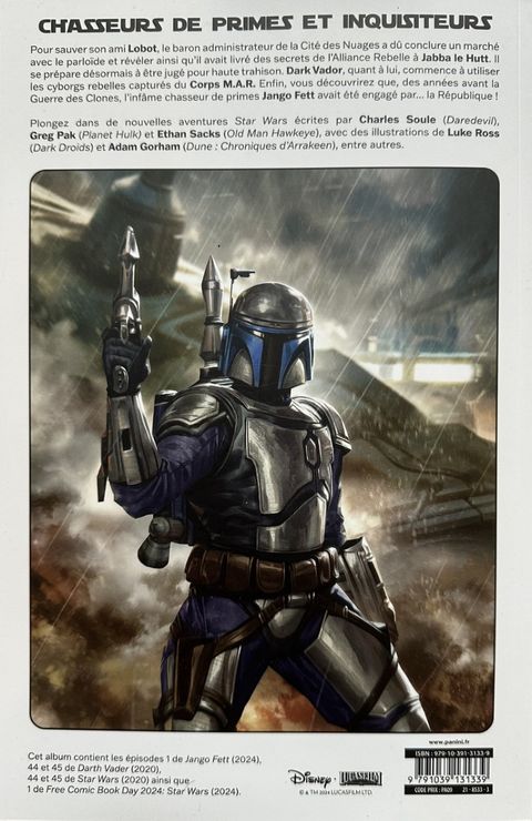 Aperçu de l'album Star Wars : Bounty Hunters & Inquisitors tome 1