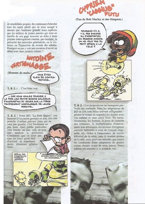 Aperçu de l'album Le Petit Spirou (HS) tome 2002 - 3 - Mes meilleurs histoires en bleu (Shell)