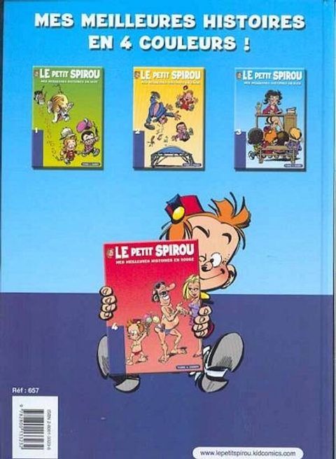 Aperçu de l'album Le Petit Spirou (HS) tome 2002 - 3 - Mes meilleurs histoires en bleu (Shell)