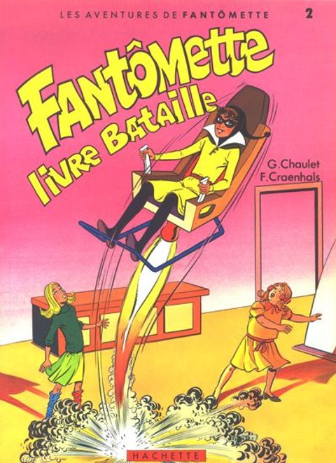 Couverture de l'album Fantômette livre bataille 