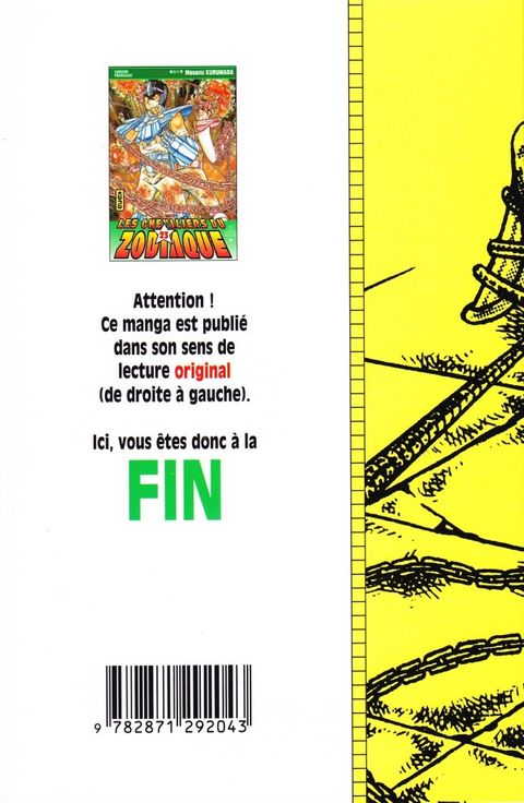 Aperçu de l'album Les Chevaliers du Zodiaque tome 23