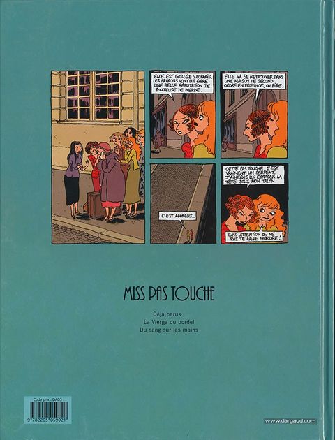 Aperçu de l'album Miss pas Touche tome 2 - Du Sang sur les Mains