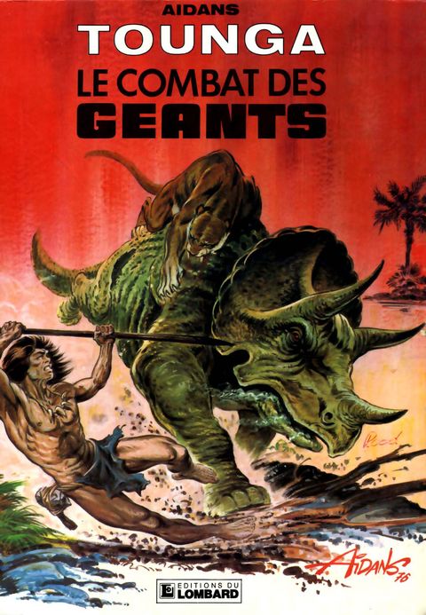 Couverture de l'album Le combat des géants / L'antre de la mort