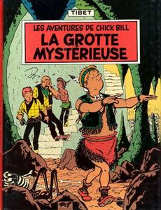 Couverture de l'album La grotte mystérieuse 