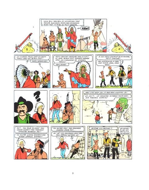 Aperçu de l'album Chick Bill tome 8 - La grotte mystérieuse 