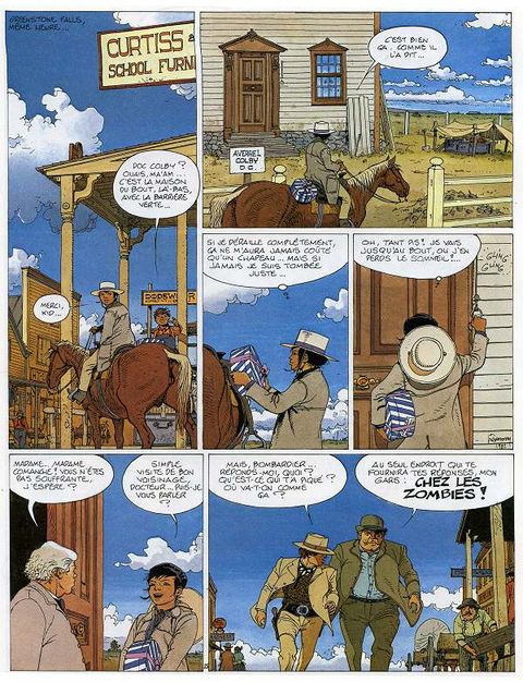 Aperçu de l'album Comanche tome 10 - Le Corps d'Algernon Brown
