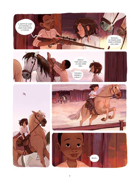 Aperçu de l'album Lulu & Nelson tome 2 - Le royaume des lions
