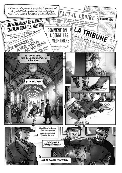 Aperçu de l'album   AcheterAlbum créé dans la bedetheque le 27/03/2024 (Dernière modification le 02/04/2024 à 10:09) par BDGest La non vengée : Le mystère Blanche Garneau