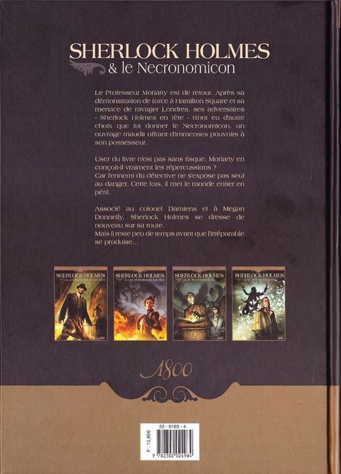 Aperçu de l'album Sherlock Holmes et le Necronomicon tome 2 - La Nuit sur le Monde