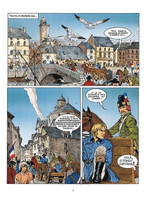 Aperçu de l'album Dampierre tome 6 - Le Captif