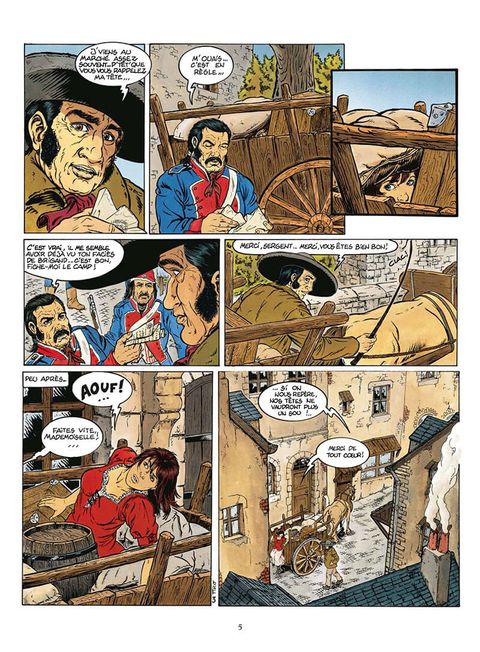 Aperçu de l'album Dampierre tome 6 - Le Captif