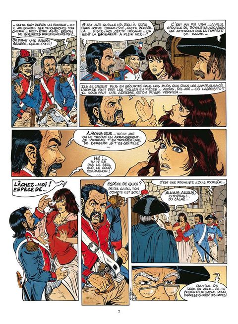 Aperçu de l'album Dampierre tome 6 - Le Captif
