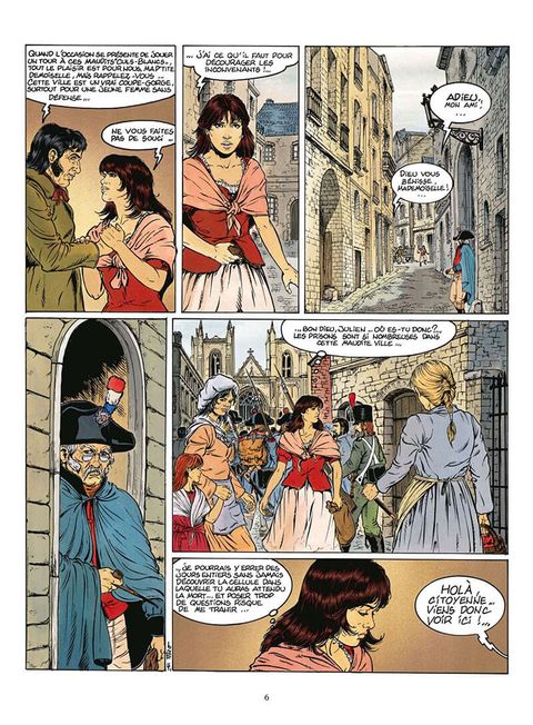 Aperçu de l'album Dampierre tome 6 - Le Captif